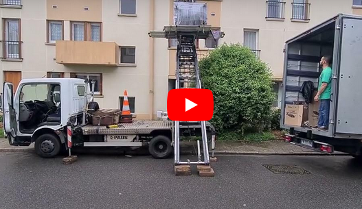 Déménagement à Tarbes avec monte meuble